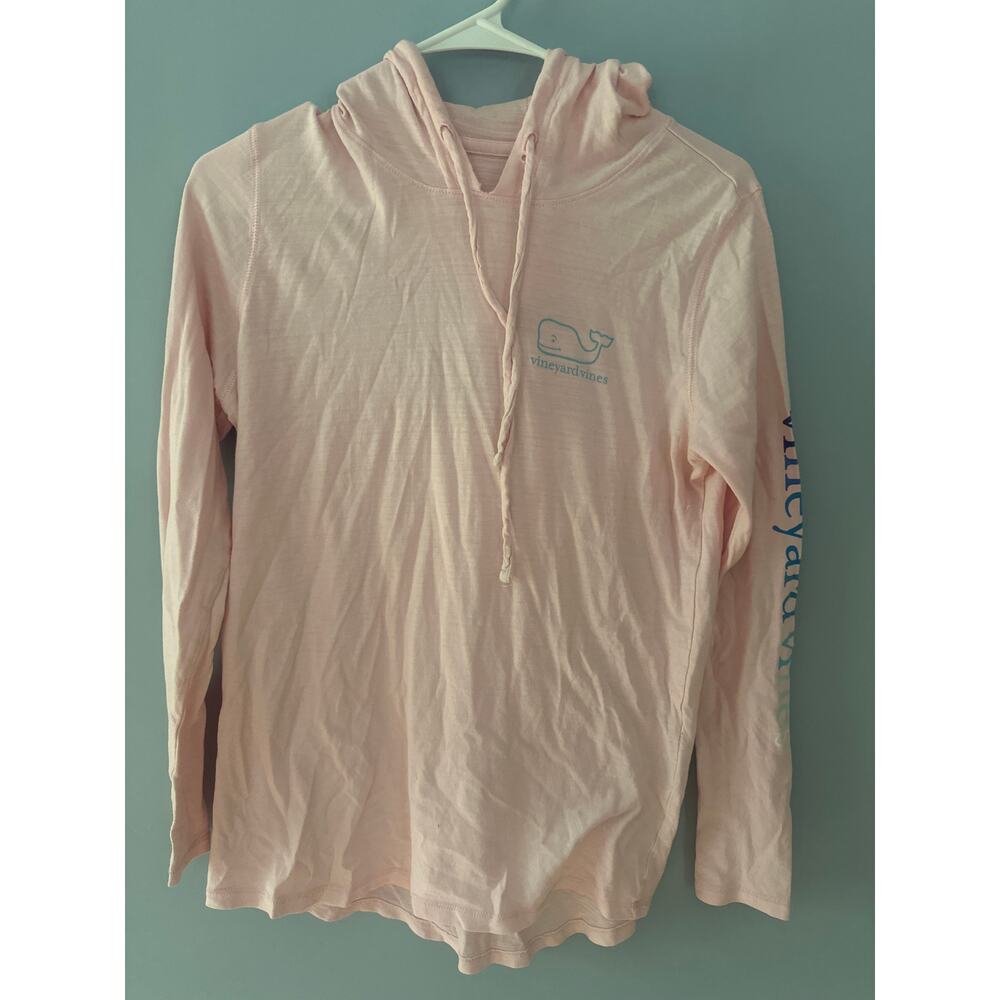 Vineyard Vines Women's Vintage Whale Hoodie Long sleeve / Cover-Up - Pink XS